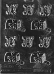 Mailbox and Joy Chocolate Mold - LPC012