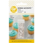 Wilton Miniature Silver Stars Edible Accents 703-201