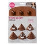 Swirl Silicone Chocolate Mold 2115-8518 poop emoji volcano