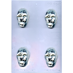 Zombie Head Chocolate Mold 90-960 Halloween day of the dead dia los muertes