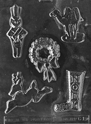 Assortment with Stocking Chocolate Mold