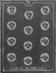 Bite Sized Buttons Chocolate Mold B074 sewing baby