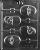 Hatched Animal on Egg Chocolate Lolly Mold K177 Easter animal lollipop sucker