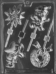 Assorted Christmas Lolly Chocolate Candy Mold