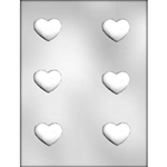 1-3/4" â€‹Truffle Heart Chocolate Mold 90-1901 Valentine wedding anniversary