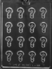 Bite Size Mini Question Mark Chocolate Mold  L069 gender reveal birthday