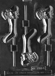 Mouse In Stocking Lolly Chocolate Mold - LPC045