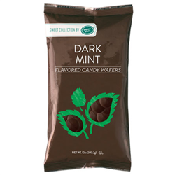 Dark Mint Flavored Candy Wafers - 12 Ounce Bag