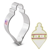 4" Teardrop Bauble Ornament Cookie Cutter