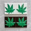 Marijuana Leaf Break Up Bar Chocolate Mold 90-99601 weed CBD