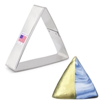3-1/2" Triangle Cookie Cutter 7982A math Pythagorean pyramid