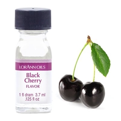 Black Cherry Flavor 1 Dram hard tack candy icing lip balm