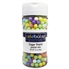 Pastel Sugar Pearls 6.5mm 3.5 Ounce Bottle Easter child birthday rainbow