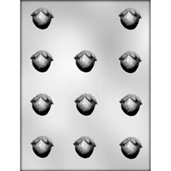 1-1/4" Strawberry Chocolate Mold 90-13309 fruit dipped