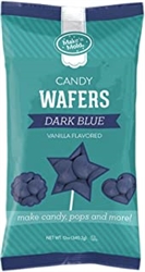 Dark Blue Vanilla Flavored Candy Wafers 6120 wedding boy birthday gender reveal