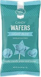 Make'n Mold Light Blue Vanilla Flavored candy melt wafers 6175 boy baby shower
