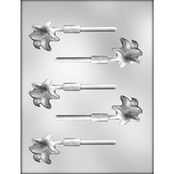 Lily Sucker lollipop Chocolate Mold 90-13129 Easter garden wedding