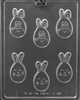 Smiling Bunny Egg Pieces Chocolate Mold E487 Easter animal rabbit