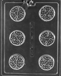 Celtic Sandwich Cookie Chocolate Mold P031 Irish wedding St. Patricks baptism