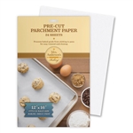 12 x 16" parchment paper sheets cookie bread cake steam packet pocket