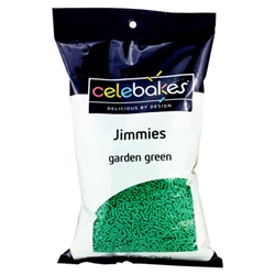 Green Jimmies St. Patricks Easter Christmas cookie topping 7500-78350G