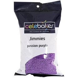 Purple Jimmies Halloween Valentine Christmas cookie topping 7500-78350R