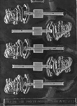 Waving Santa Lolly Chocolate Mold - LPC109