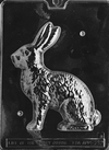 3D Peter Cottontail Chocolate Mold Easter Animal E212B bunny rabbit