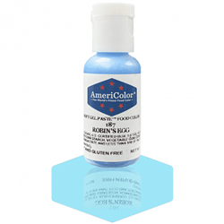 Robins Egg Soft Gel Paste Americolor 187 blue