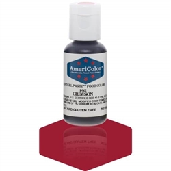 Crimson Soft Gel Paste Americolor 192 red