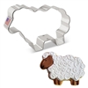 3-3/4" Sheep Shaped Cookie Cutter 8327A animal farm nativity scene Serta