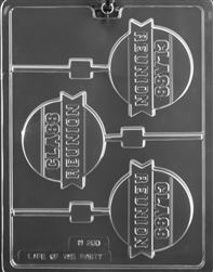 Class Reunion Lollipop sucker Chocolate Mold M268