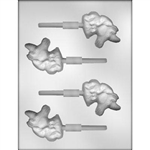 2-1/2" Unicorn Sucker chocolate candy Mold lollipop 90-11192 horse mystical