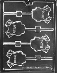 Baby Onesie Lolly Chocolate Candy Mold