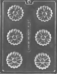 Daisy Sandwich Cookie Chocolate Mold