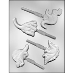 Dinosaur Sucker Chocolate Mold (90-11141)*