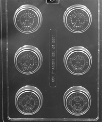 US Navy Sandwich Cookie Chocolate Mold