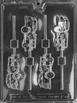 Fire Truck Lolly Chocolate Mold - LPJ053
