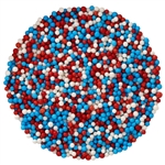 Red, White & Blue Nonpareils - 30 Ounce Jar