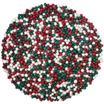 Christmas Holiday Nonpareils - 30 Ounce Jar