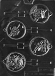 12 days christmas chocolate candy sucker pop lollipop mold plastic C141 drummer lords leaping ladies dancing piper