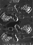 Pup In Stocking Lolly Chocolate Mold - LPC153