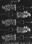 Old Fashioned Santa Pop Chocolate Mold - LPC190