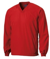 Sport-Tek V-Neck Raglan Wind Shirt