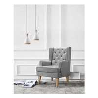 Babylo Glider Nested Soothe Easy Chair and Rocker Grey