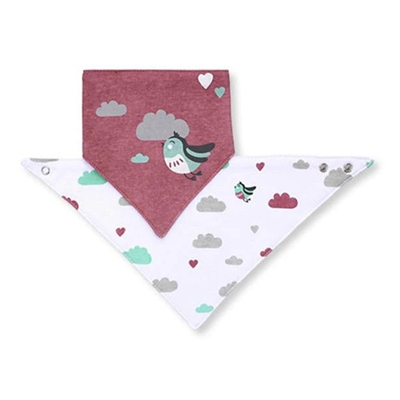 Babyono Bandana Bib 2 Pack