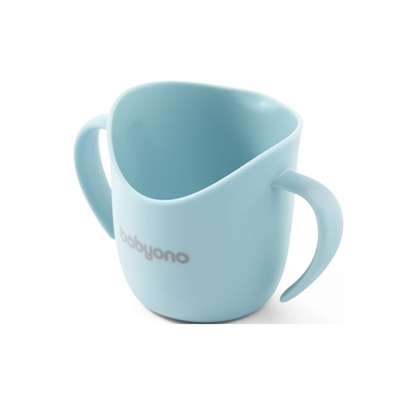 Babyono Ergonomic Training Cup Light Blue