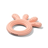 BabyOno Octopus Silicone Teether Pink