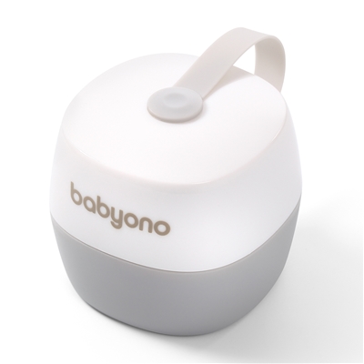 Babyono Soother Case White/Grey