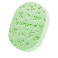 Babyono Soft Baby Bath Sponge Green